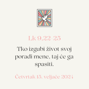 evanđelje dana 15 02