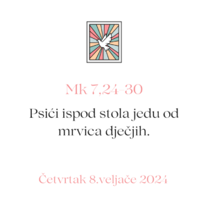 evanđelje dana 08 02