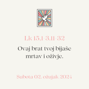 evanđelje dana 02 03