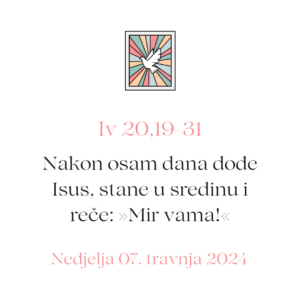 evanđelje dana 07 04