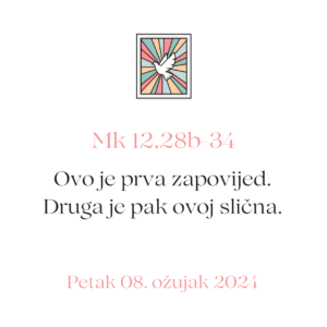 evanđelje dana 08 03