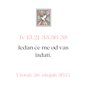 evanđelje dana 26 03