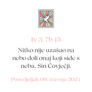 evanđelje dana 09 04