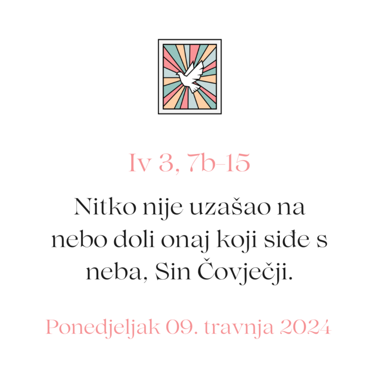 evanđelje dana 09 04