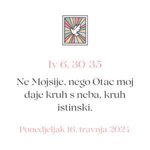 evanđelje dana 16 04