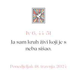 evanđelje dana 18 04