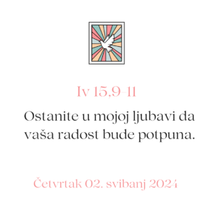 evanđelje dana 02 05