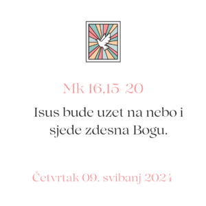 evanđelje dana 09 05