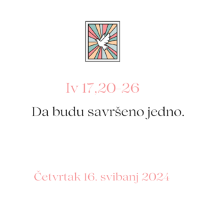 evanđelje dana 16 05