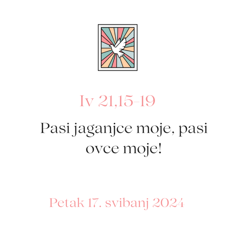 evanđelje dana 17 05