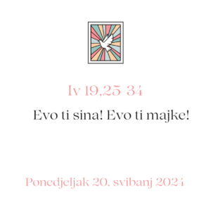 evanđelje dana 20 05