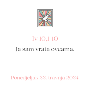 evanđelje dana 22 04