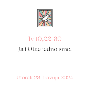 evanđelje dana 23 04