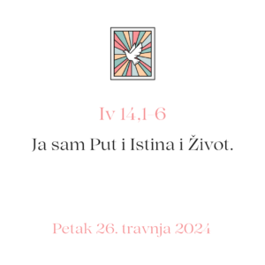 evanđelje dana 26 04